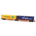 Containewagon Sggmrss 90' Continental Rail.