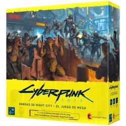 Cyberpunk 2077: Bande notturne della città.