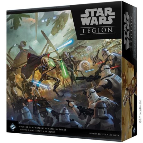 Set Base Star Wars Legion: "Le Guerre dei Cloni".