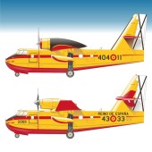 Decalques: Canadair CL-215/CL-215T.