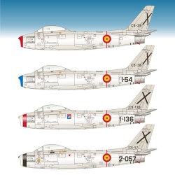 Decalcomanie: F-86 F Sabre.