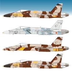 Decalques: F-18 A Hornet Aggreessor.