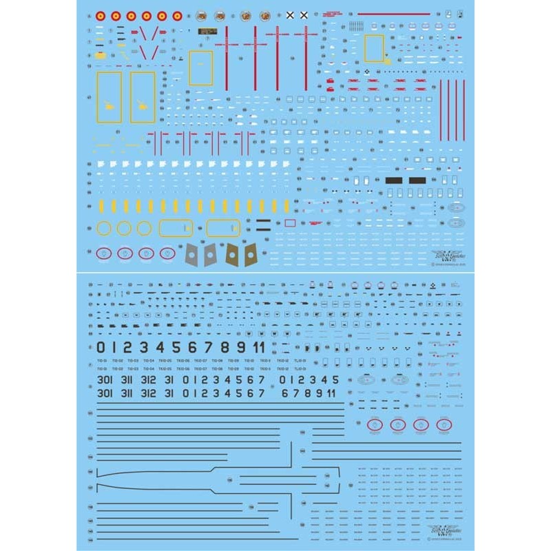 Aufkleber: Lockheed C-130H. Aufkleber: Lockheed C-130H.