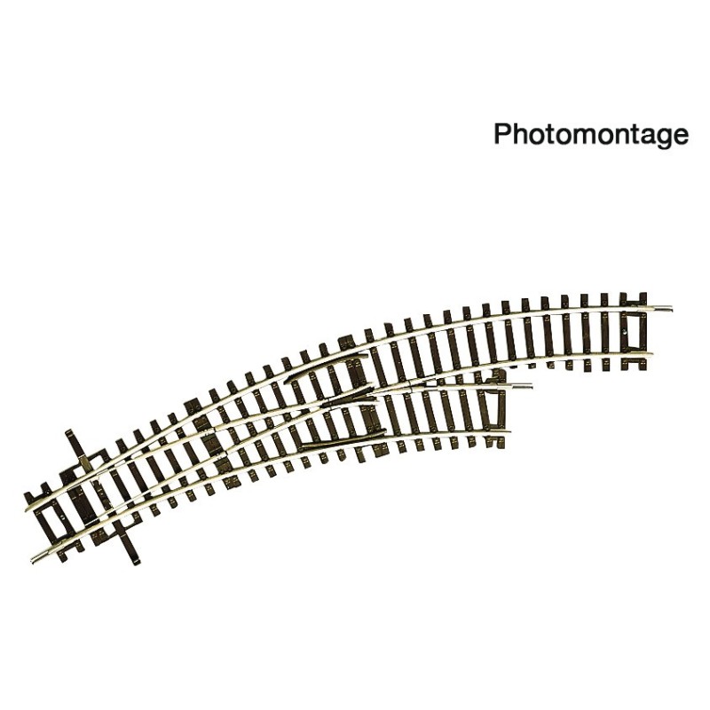 Kurvenförmiger Umweg nach rechts. R2/R3.