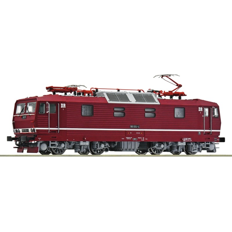 Elektrolokomotive 180 004-4, DR. Sound.