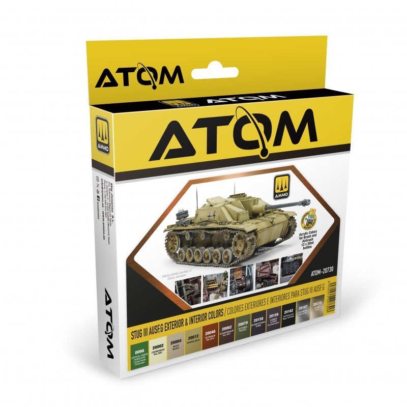STUG III Ausf.G colors set.