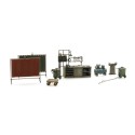 Accessoires et outils pour l’atelier.
