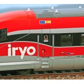 Frecciarossa 1000 "Iryo" Zug, Madrid-Barcelona.