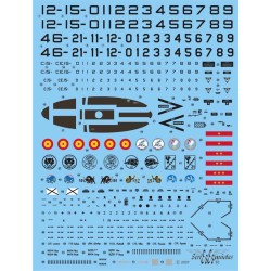 Decal set: F-18 A .