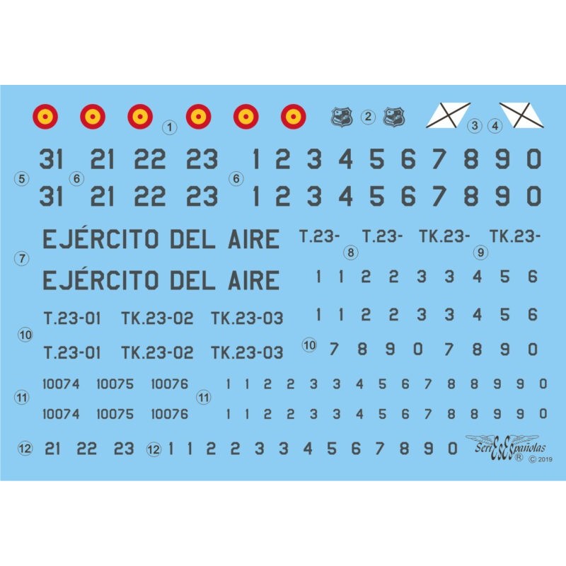 Decalques: Airbus A400M Atlas.