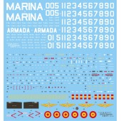Décalcomanies : SH-3D/H Sea King.