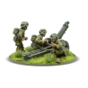 Amerikanische leichte Luftlandeartillerie mit abnehmbarer 75-mm-Haubitze. Bolt Action.