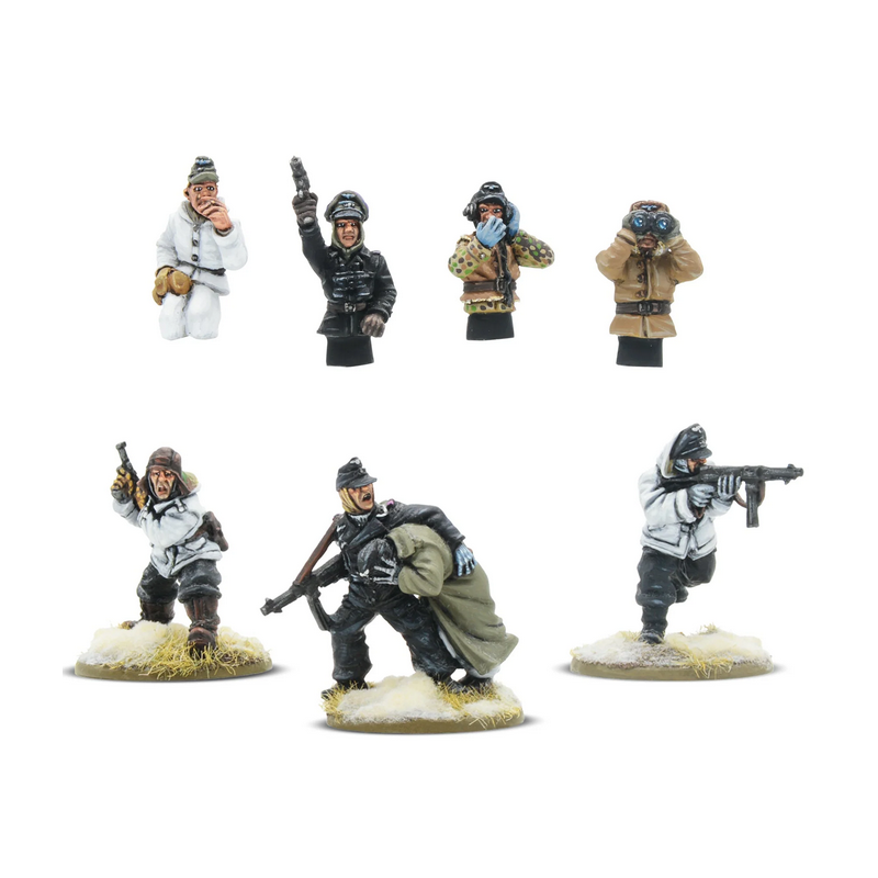 Équipage des Panzers allemands (hiver). Équipage des Panzers allemands (hiver).