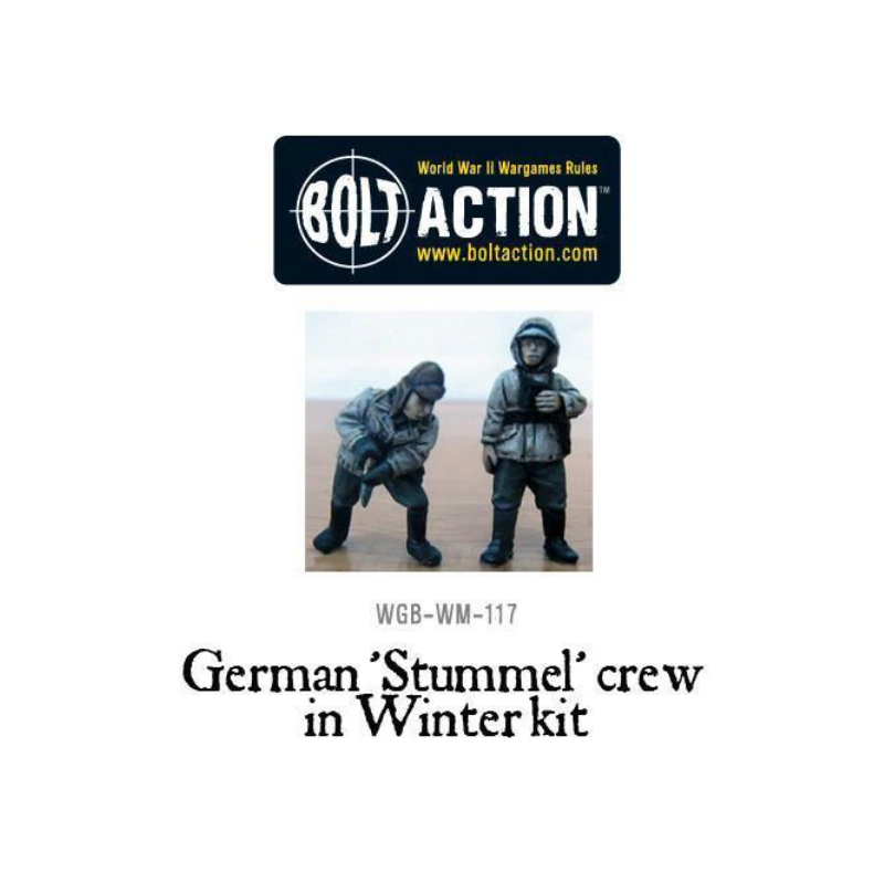 Deutsche Besatzung der 'Stummel' (Winteruniform).