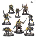 Necromunda: Palanite Enforcer Captains and Sergeants.