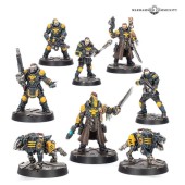 Necromunda : Capitaines et sergents d’exécution palanites.