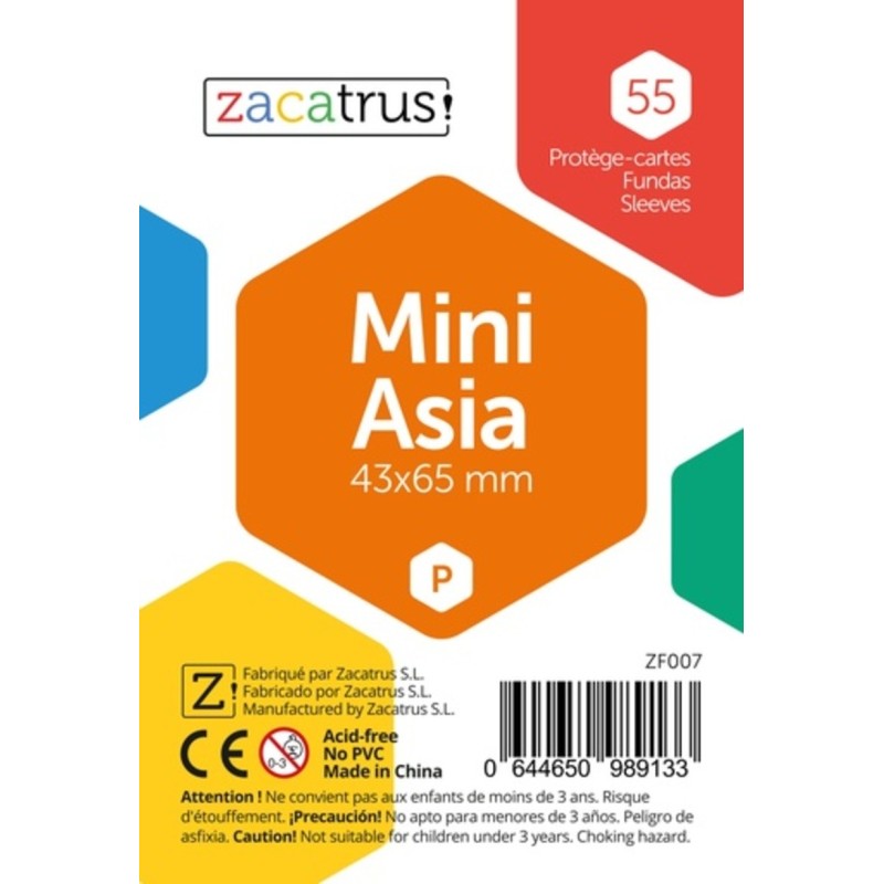 55 mini caisses Asia (43x65 mm).