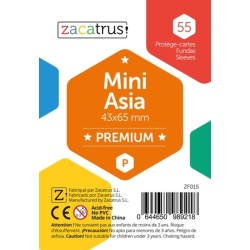 55 mini caixas premium Ásia (43x65 mm).