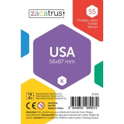 55 mangas americanas (56 x 87 mm).