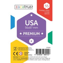 55 premium USA sleeves (56 x 87 mm).