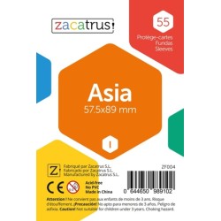 55 caisses asiatiques (57,5 x 89 mm).