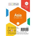 55 Asia sleeves (57,5 x 89 mm).