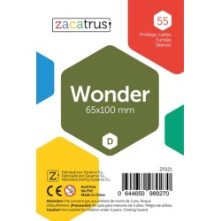 55 étuis Wonder (65 x 100 mm).