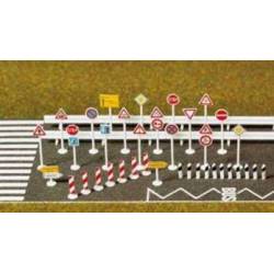 Traffic signs set.