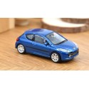 Peugeot 207, blue.
