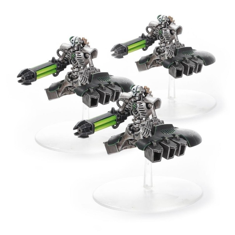 Necrons : Escadron de destroyers Lokhust. Necrons : Escadron de destroyers Lokhust.