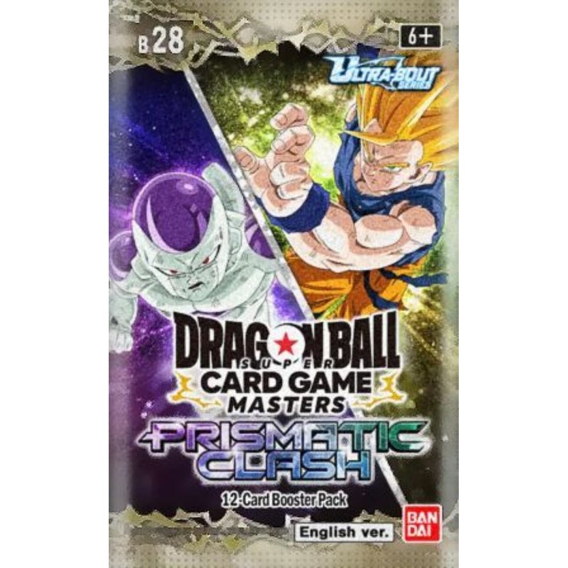 Dragon Ball B28 Prismatic Clash Booster (Englisch).