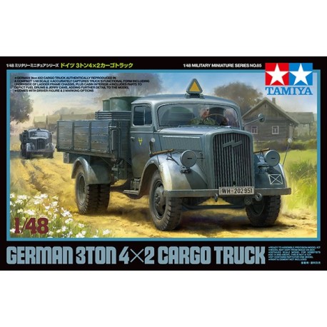 German 3ton 4x2 cargo truck.