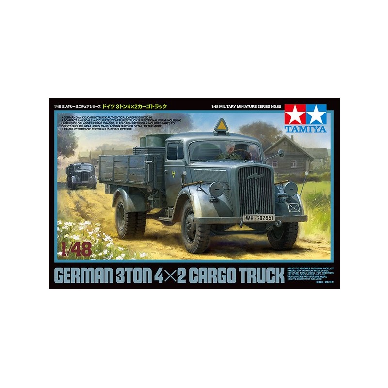 German 3ton 4x2 cargo truck. German 3ton 4x2 cargo truck.