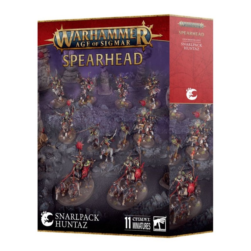 Spearhead: Gloomspite Gitz – Snarlpack Huntaz.