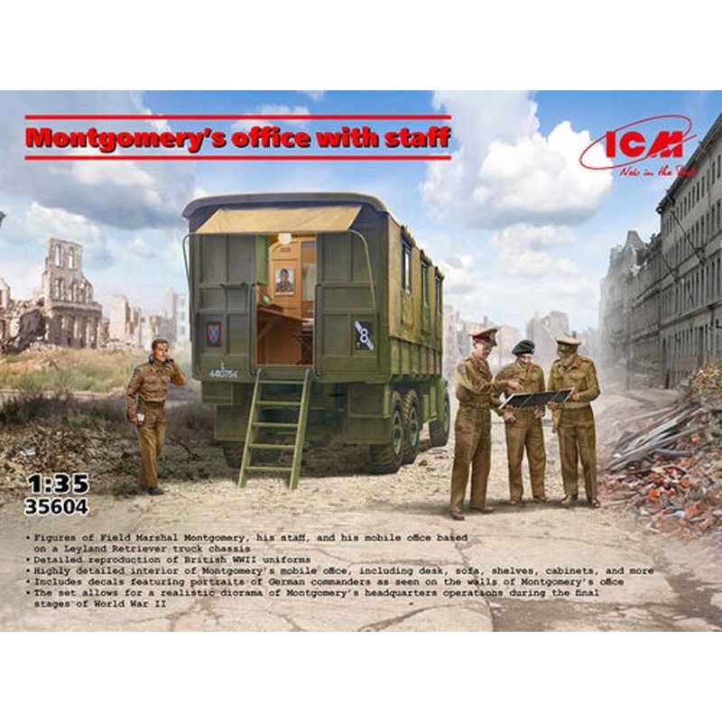 Ufficio di Montgomery con personale. Ufficio di Montgomery con personale.