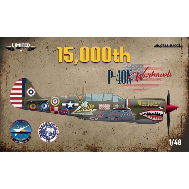P-40N Warhawk. 15.000stel.