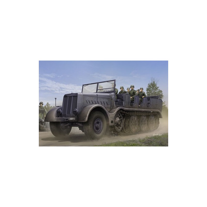 Sd.Kfz.9, version artillerie.