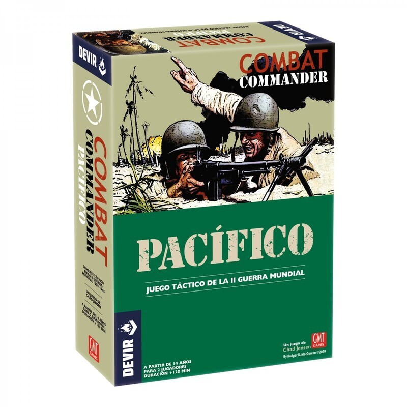 Combat Commander: Pacific Historical Wargame by Devir – Buy at El Taller del Modelista Combat Commander: Pacific Historical Wargame by Devir – Buy at El Taller del Modelista