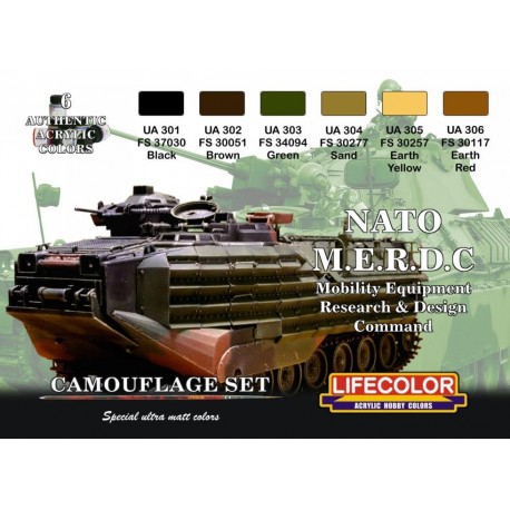 NATO M.E.R.D.C. Set. LIFECOLOR CS02