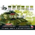 U.S. Olive Drab Set. LIFECOLOR CS11
