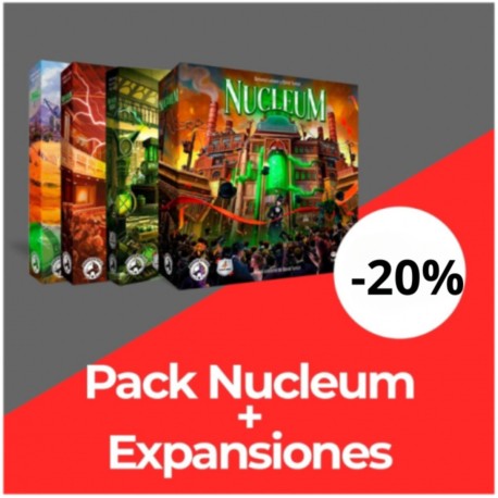 Nucleum Pack: gioco base ed espansioni.