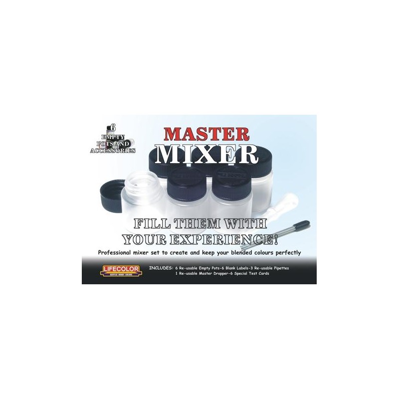 Master Mixer, crea tu propio color. LIFECOLOR MX