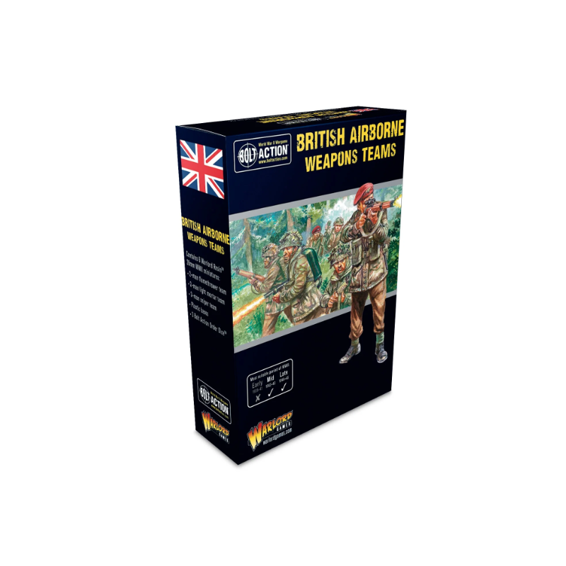 British Airborne weapons teams.