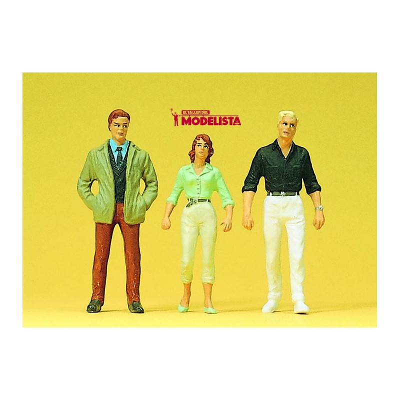 Tres transeúntes. PREISER 63069