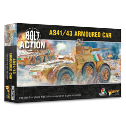 Voiture blindée AB41/43. Bolt Action.