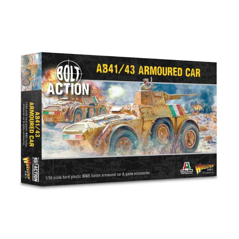 Carro blindado AB41/43. Bolt Action.