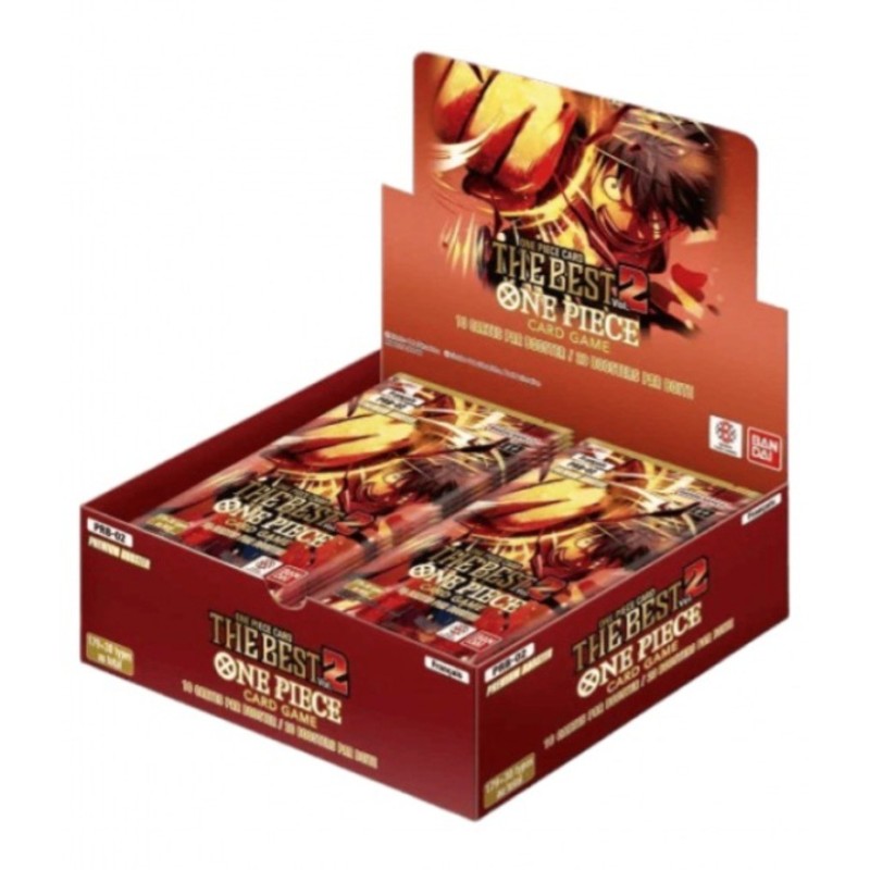 Caixa de reforço premium One Piece "The Best" (inglês).