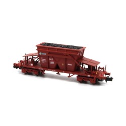 TT9 hopper wagon, RENFE. Oxide.