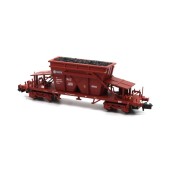 Tremonha RENFE TT9. Ferrugem vermelha.