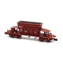 TT9 hopper wagon, RENFE. Oxide.